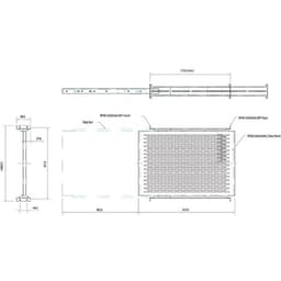 StarTech.com 2U 20 to 30in Adjustable Mounting Depth Vented Sliding Rack Mount Shelf - 50lbs / 22.7kg - 24in Deep 4
