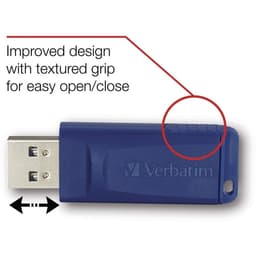 VERBATIM 8GB USB Flash Drive - Blue 1