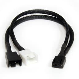 StarTech.com 80x25mm Computer Case Fan with PWM - Pulse Width Modulation Connector 1