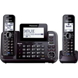 Panasonic Link2Cell KX-TG9542B DECT 6.0 1.90 GHz Cordless Phone - Black 1