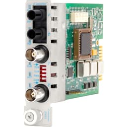 Omnitron iConverter T3/E3 Fiber Media Converter Coaxial ST Single-Mode 60km Module 1