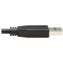 Eaton Tripp Lite Series USB-C to USB-A Cable (M/M), USB 3.2 Gen 2 (10 Gbps), Thunderbolt 3 Compatible, 20-in. (50.8 cm) 5