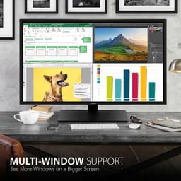 ViewSonic VX4381-4K 43 Inch Ultra HD MVA 4K Monitor Widescreen with HDR10 Support, Eye Care, HDMI, USB, DisplayPort for Home and Office 1