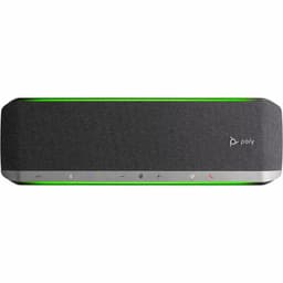 HP Poly Sync 60 Speakerphone, 2.20 lb, 77P41AA, Bluetooth, Silver, Sync 60 Speakerphone User Guide AC Power Adapter USB Type-A Cable with USB Type-A to USB Type-C Adapter Installation Tool, Wired/Wireless 1