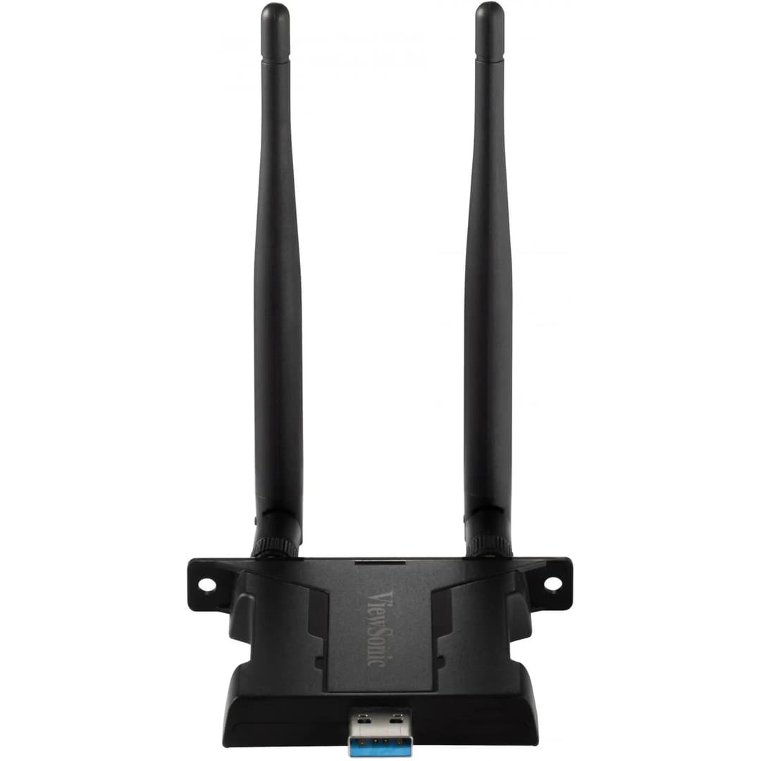 Viewsonic VB-WIFI-005 Dual Band WiFi 6 USB Adapter for IFP50-3/4/5, IFP52, IFP62, IFP110G, CDE20 and CDE30 Series with BT5 and 2.4/5G Support