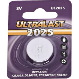 Dantona NABC UltraLast UL2025 Lithium Button General Purpose Battery 1