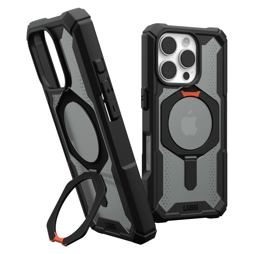 Urban Armor Gear Uag - Plasma Xte Magsafe Case For Apple Iphone 16 Pro - Black And Orange