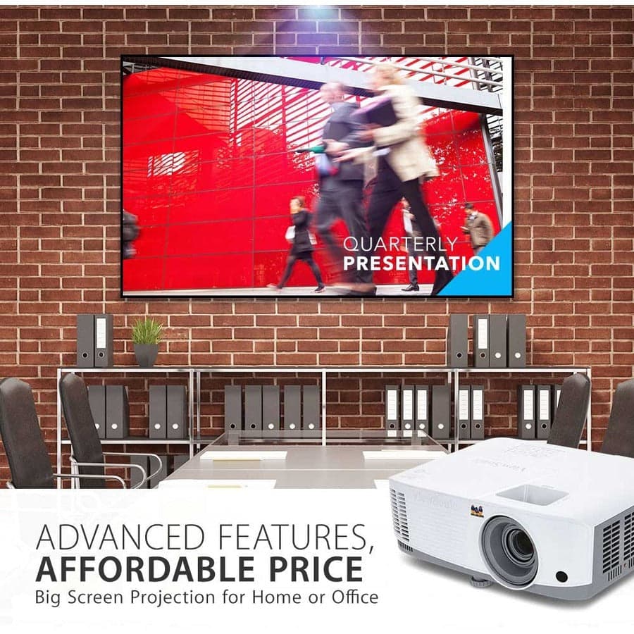 ViewSonic SVGA DLP Projector 3600lm, 1.1x, 25 ft, PA503S 4000 Lumens SVGA HDMI Projector