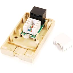 Legrand C2G 1-Port Cat5E Surface Mount Box - White 5