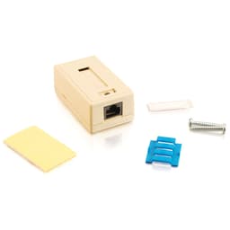 Legrand C2G 1-Port Cat5E Surface Mount Box - White 1