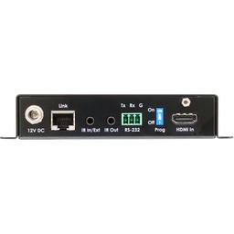 Gefen 4K Ultra HD 600 MHz HDBaseT Extender, 18.2 Gbps, 264ft/80m HDMI, RS-232 & Bi-Directional IR, 12-bit Deep Color, HDR, Dolby Atmos, HDCP 2.2 Support 3