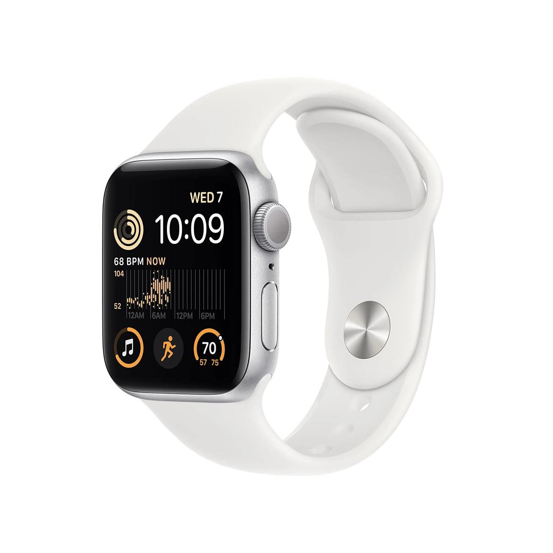 Apple Watch SE (2nd Gen) GPS 44mm Fitness & Sleep Tracker, Crash Detection, Heart Rate Monit. (2022)